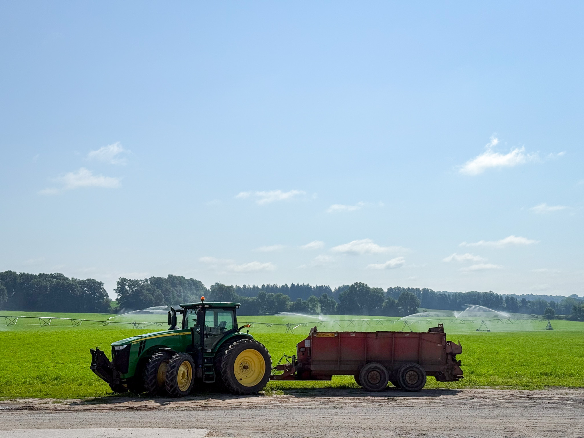 Golden hour on the farm